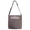 retired funny Adjustable Strap Totes