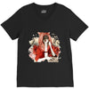 red V-Neck Tee