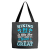Hiking ıs Like Sex Tote Bags