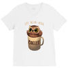owl coffee V-Neck Tee