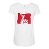hand love Maternity Scoop Neck T-shirt