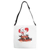 happy halloween clown Adjustable Strap Totes