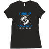 Daddy is my Name Fishing Is My Game Ladies Fitted T-Shirt