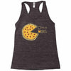 pizza pie chart Racerback Tank