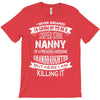 Super Cool Nanny Of A Freaking Awesome Granddaughter T-Shirt