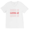 Latina Af V-Neck Tee
