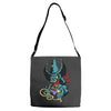 zombie gamers Adjustable Strap Totes