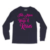 this mom hugs kiss es Long Sleeve Shirts