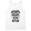 Super Cool Daddy Of A Freaking Awesome Son Tank Top