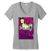 the beateggs !!! purple Women's V-Neck T-Shirt