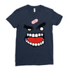 anger tee (flat version) Ladies Fitted T-Shirt