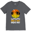 suns out guns out suns V-Neck Tee
