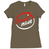 trainer inside Ladies Fitted T-Shirt