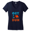 GET DUN Women's V-Neck T-Shirt