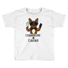 champagne and caviar Toddler T-shirt
