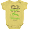I Don't Need Therapy Just to Do Horseriding Baby Onesie