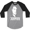 steven seagal out for justice retro 3/4 Sleeve Shirt