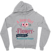 A June  Gir lLike A Flowers Zipper Hoodie