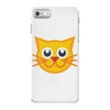 cat yellow iPhone 7 Case