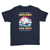 I Wish I Were A Unicorn So I Could Stab Idiots With My Head Youth Tee