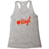 love vinyl Racerback Tank