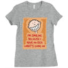 i'm smiling because i have no idea what's going on Ladies Fitted T-Shirt