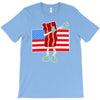 bacon american flag dab T-Shirt