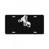roller skate funny License Plate