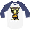 angry raccoon 3/4 Sleeve Shirt