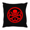red art Throw Pillow