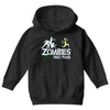 zombies hate fast food Youth Hoodie