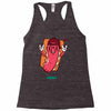 cool hotdog Racerback Tank