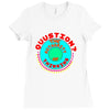 question your thinking flowy crop Ladies Fitted T-Shirt