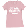 i still play with trains Ladies Fitted T-Shirt