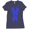 jake paul x blue Ladies Fitted T-Shirt
