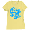 chicago house music Ladies Fitted T-Shirt