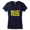 beast mode Women's V-Neck T-Shirt
