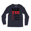 Sex Yes Please Long Sleeve Shirts