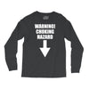 warning choking hazard printed Long Sleeve Shirts