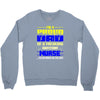 proud dad nurse Crewneck Sweatshirt