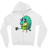 philbert before coffee Zipper Hoodie