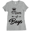 mom of boys Ladies Fitted T-Shirt