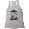 sorry this girl is already taken by a super sexy march boyfriend Racerback Tank