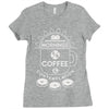 coffee &amp; contemplation Ladies Fitted T-Shirt