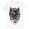 catwoman Ladies Fitted T-Shirt