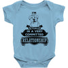 I Am Boxer Actually In A Very Commited Relationship Baby Onesie