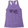 you can do this coffee Racerback Tank