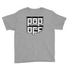 pop off square Youth Tee