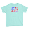 american flag peace Youth Tee
