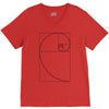 Spiral V-Neck Tee